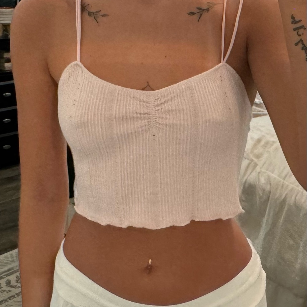 Light pink urban tank